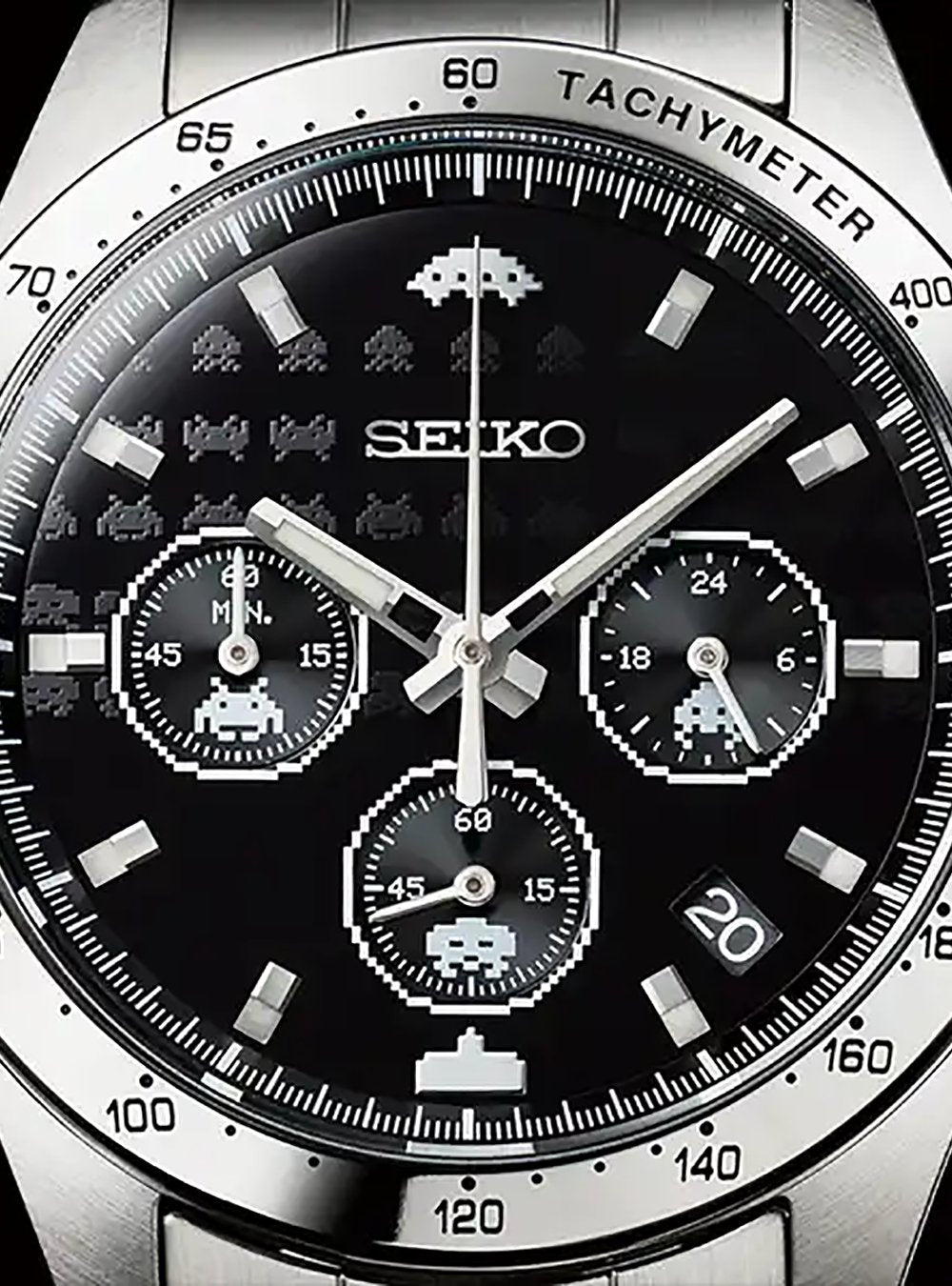 Invaders Watch SEIKO x SPACE INVADERS 45 YEARS OF EXPLORING SPACE – japan-select