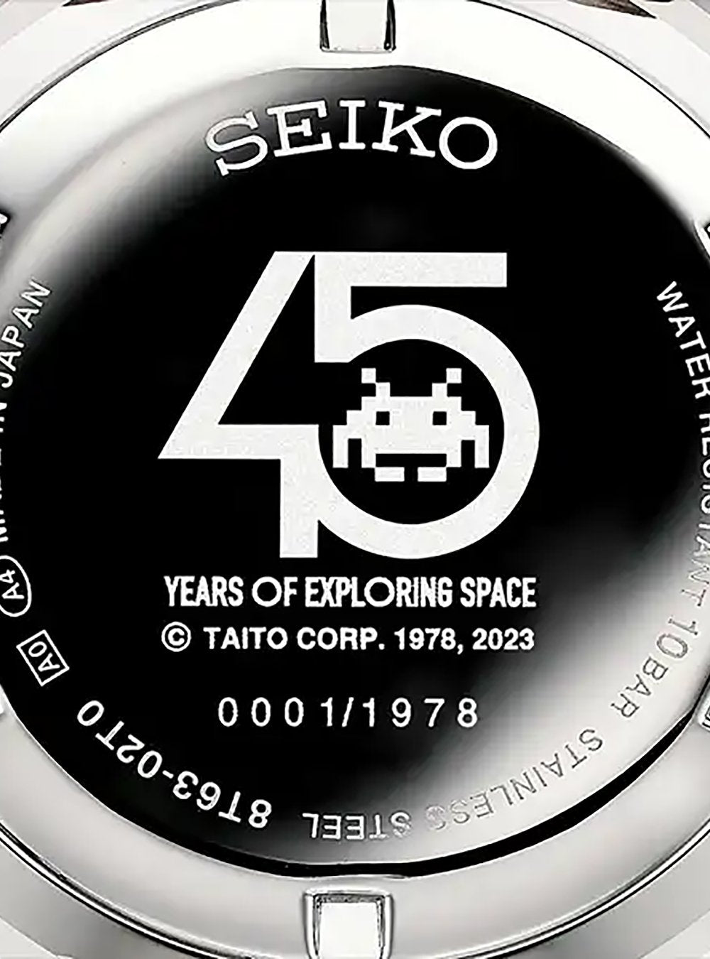 SEIKO x SPACE INVADERS 45 YEARS OF EXPLORING SPACE japan select