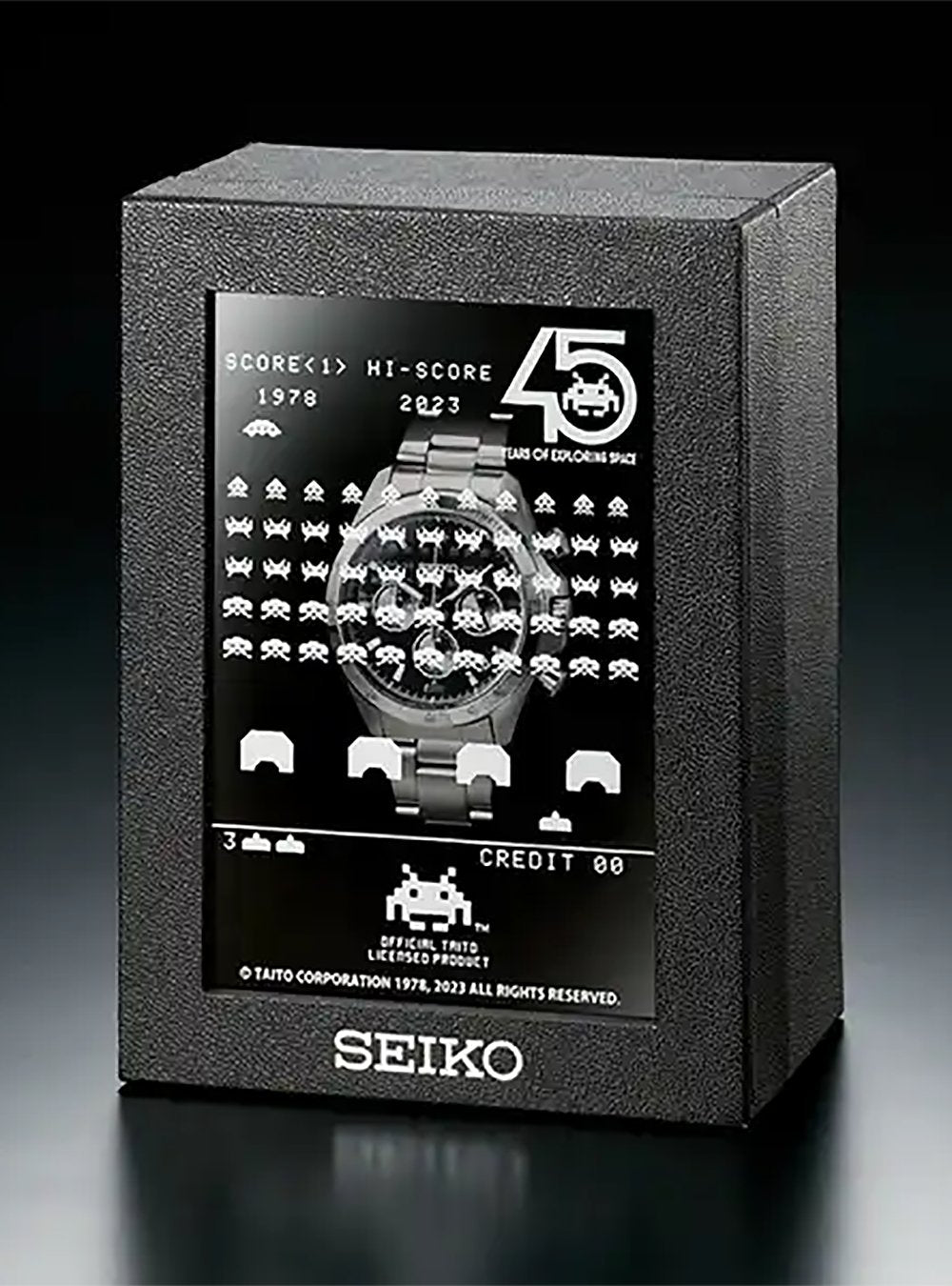 SEIKO x SPACE INVADERS 45 YEARS OF EXPLORING SPACE japan select