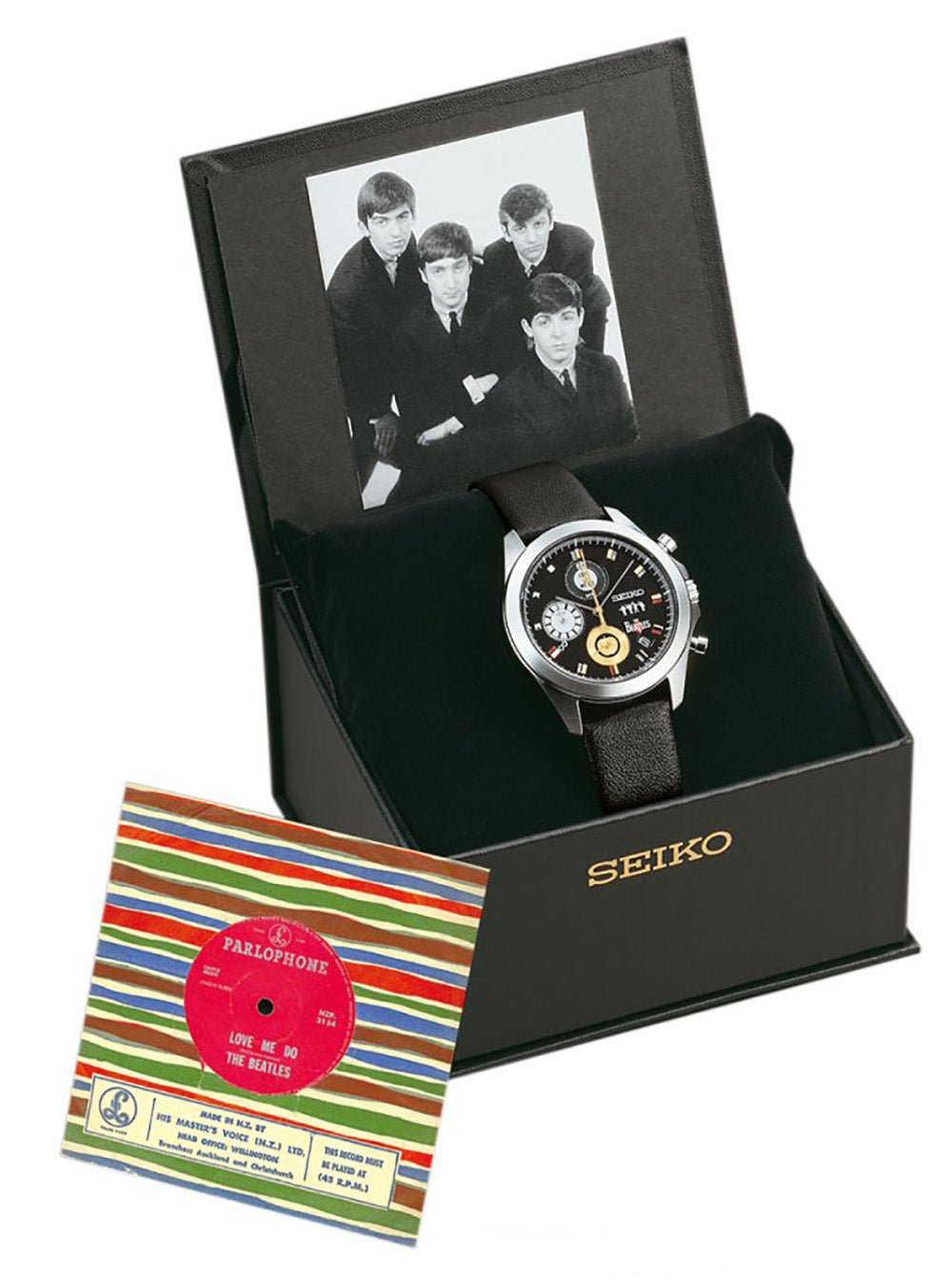 SEIKO x THE BEATLES THE 60TH ANNIVERSARY OF THE DEBUT RECORD 'LOVE 