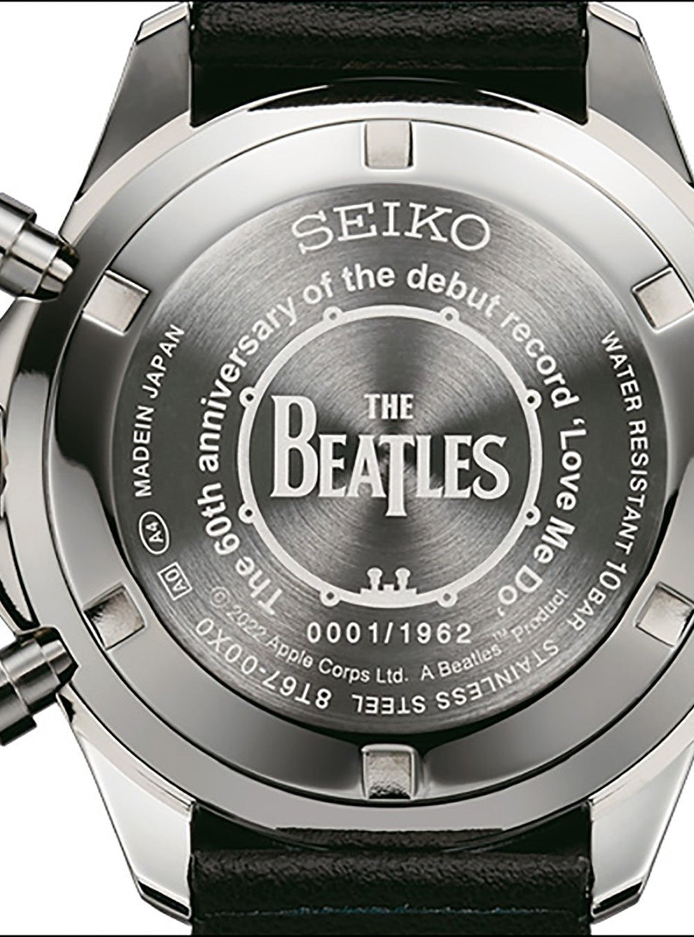SEIKO x THE BEATLES THE 60TH ANNIVERSARY OF THE DEBUT RECORD 'LOVE ME DO' LIMITED EDITION MADE IN JAPANWRISTWATCHjapan-select