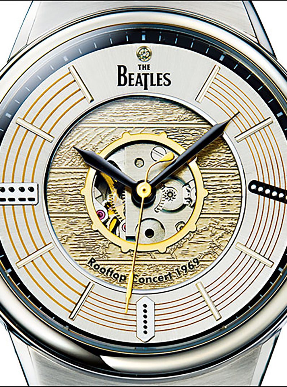 THE BEATLES LET IT BE 50TH ANNIVERSARY ROOFTOP CONCERT TRIBUTE WATCH MADE  IN JAPAN Only 1 left in stock